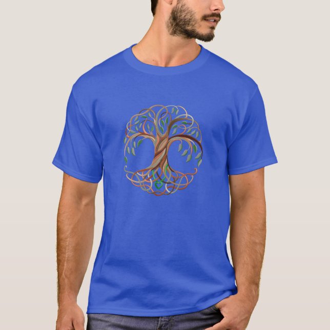 Camiseta Árbol celta de la vida (Anverso)
