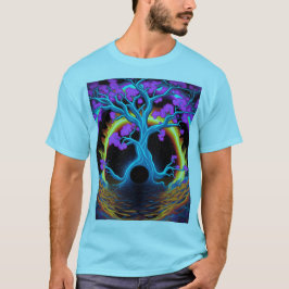 Camiseta Árbol colorido de la vida