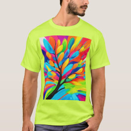 Camiseta Árbol Colorido de Sueños