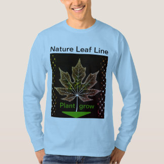 Camiseta Árbol con diseño de hojas de red - Inspirado en la
