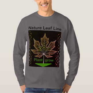 Camiseta Árbol con diseño de hojas de red - Inspirado en la