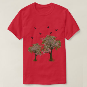Camiseta Árbol con pájaros