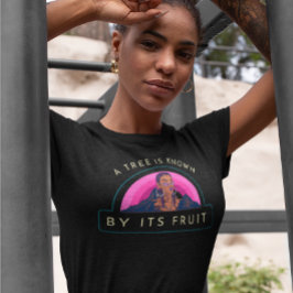 Camiseta Árbol Conocido Por Cita Pop Urbana Fruta