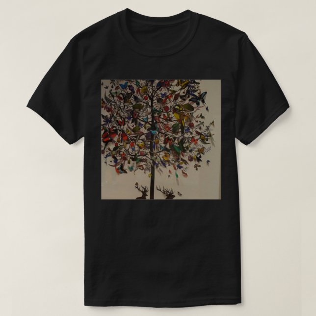Camiseta Árbol creativo (Diseño del anverso)