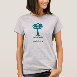 Camiseta Árbol "Crecimiento continuo, progreso perpetuo"