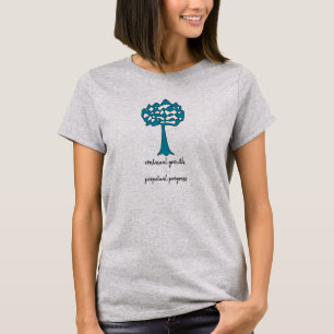 Camiseta Árbol "Crecimiento continuo, progreso perpetuo"