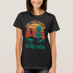 Camiseta Árbol Da Árbol Quita Disco Golf Frisbee Golf Pla
