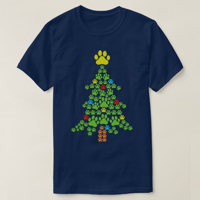 Camiseta Árbol de abejas de Chirtmas (Diseño del anverso)