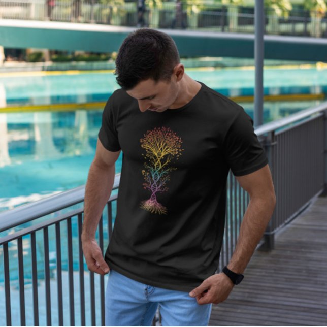 Camiseta Árbol de Adn colorido (Subido por el creador)