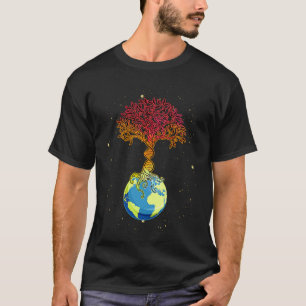 Camiseta Árbol de ADN Vida Madre Tierra Genética Biólogo Ci