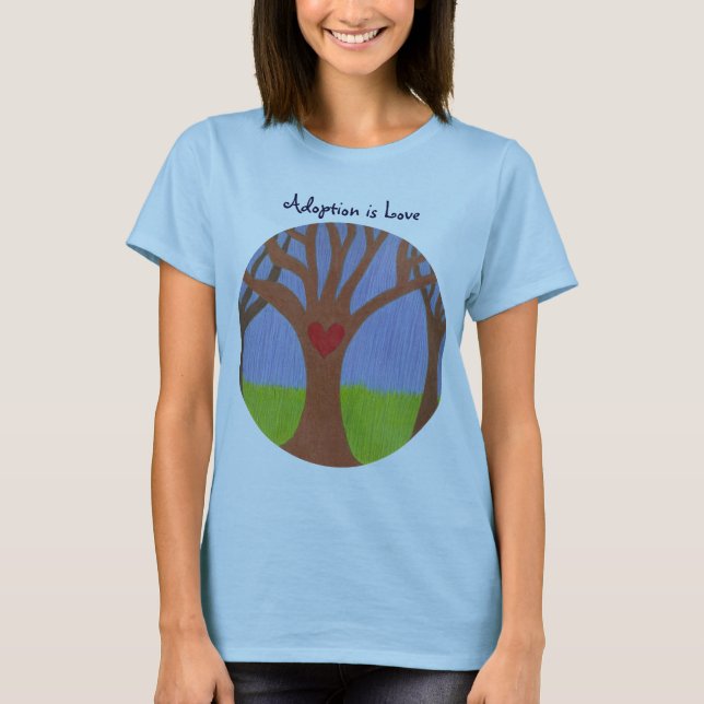 Camiseta Árbol de adopción (Anverso)