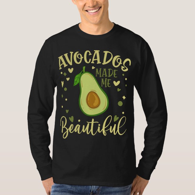 Camiseta Árbol de aguacate México Aceite de frutas Peras Di (Anverso)