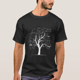 Camiseta Árbol de álgebra de cálculo Ap profesor de matemát