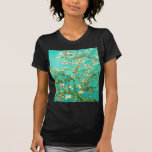 Camiseta Árbol de almendra floreciente de Vincent van Gogh<br><div class="desc">Árbol de almendra floreciente de Vincent van Gogh 1853-1890. Aceite en la lona,  1890. Museo Amsterdam de Van Gogh de la ubicación actual.</div>