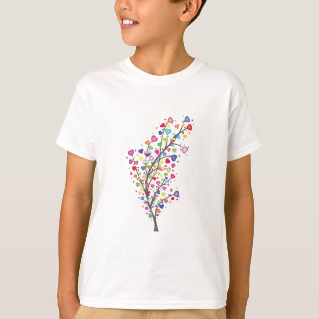 Camiseta Árbol de amor y armonía (Anverso)