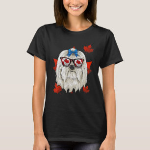 Camiseta Árbol de arce maltés canadiense hoja de arce Masco
