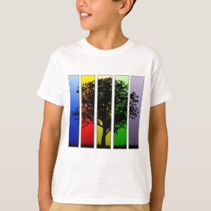 Camiseta Árbol de arte pop