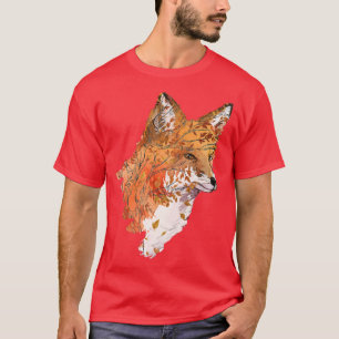 Camiseta Árbol De Bellos Colores De Otoño Animal