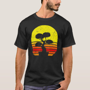 Camiseta Árbol De Bonsai Cubierto Para Hombres La Cultura J