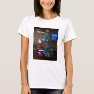 Camiseta Árbol de bromistas de Navidades felices