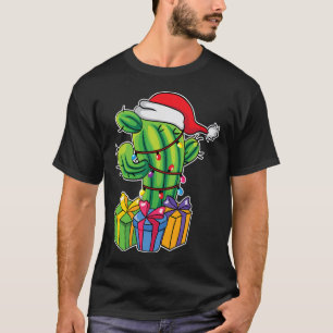 Camiseta Árbol de cactus con regalos - Navidad mexicana en