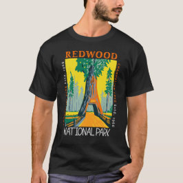 Camiseta Árbol de candelabro del parque nacional de secuoya