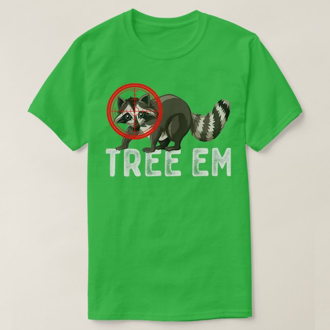 Camiseta Árbol de caza de monedas Em Caza divertida de mapa (Diseño del anverso)