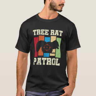 Camiseta Arbol de cazadores de ardillas Rat Patrol Varminer