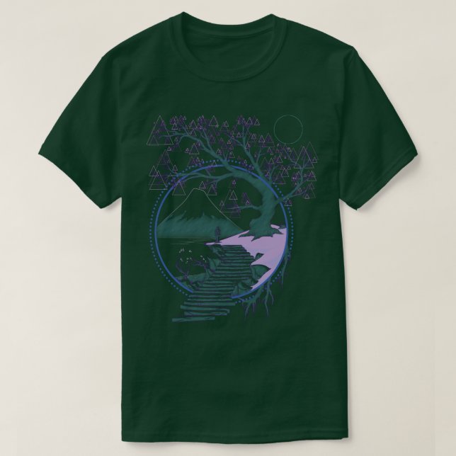 Camiseta Árbol de cerezas (Diseño del anverso)