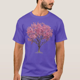 Camiseta Árbol de cerezas Sakura vintage de la cultura japo