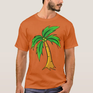 Camiseta árbol de coco