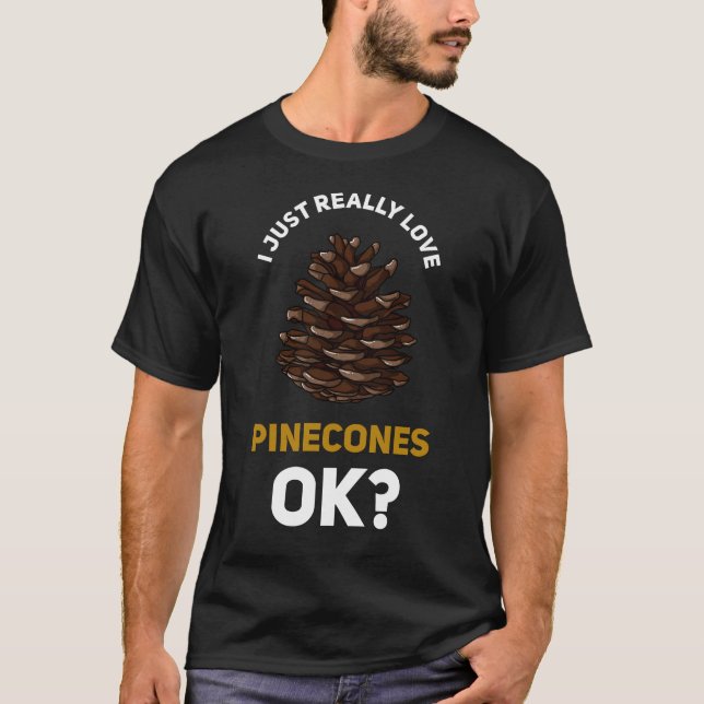 Camiseta Árbol de conos de pinecone de regalo (Anverso)