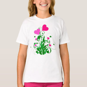 Camiseta Árbol de corazones de amor