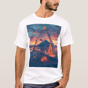 Camiseta Árbol de cristal de los navidades