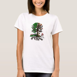 Camiseta Árbol de cuatro estaciones