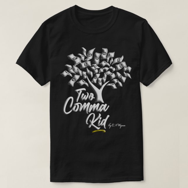 Camiseta Árbol de dinero (oscuro) por C (Diseño del anverso)