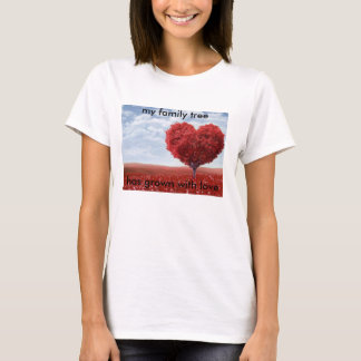 Camiseta árbol de familia