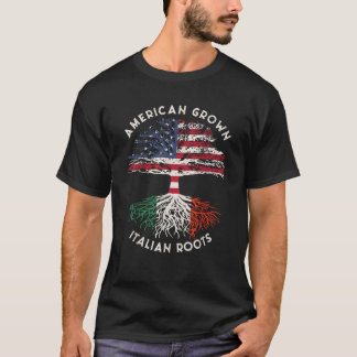 Camiseta Árbol de familia cultivado italiano cultivado en E
