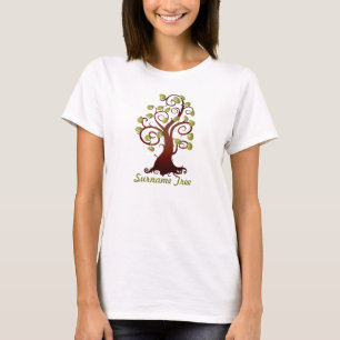 Camiseta Árbol de familia Curly