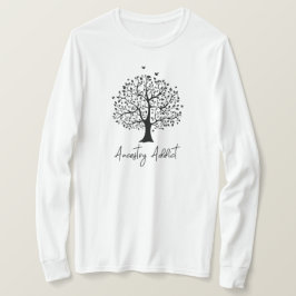 Camiseta Árbol de familia de adictos a la ascendencia