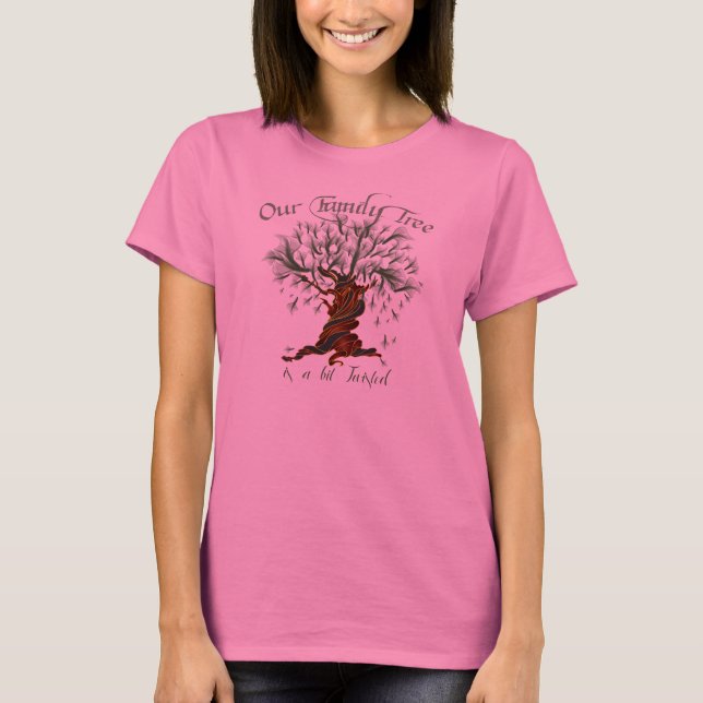 Camiseta Árbol de familia de un ancestro (Anverso)