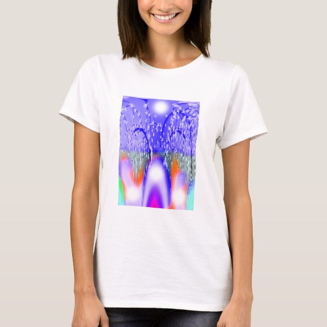 Camiseta Árbol de fantasía en invierno (Anverso)