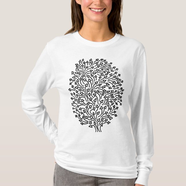 Camiseta Árbol de flechas (Anverso)