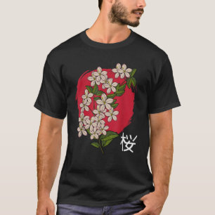 Camiseta Árbol de flores de cerezo Sakura Flor Naturaleza K