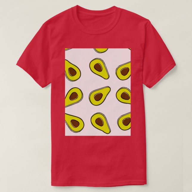 Camiseta Árbol de frutas de aguacate (Diseño del anverso)