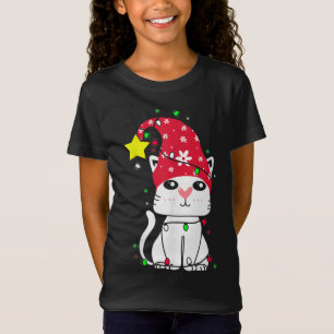 Camiseta Árbol de gatos X-Mas, gatos Mascotas de Navidad am