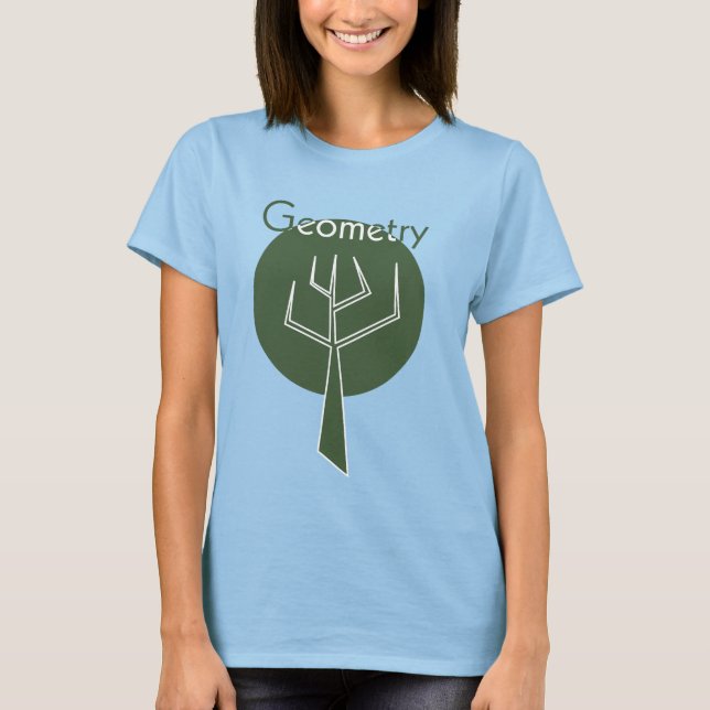 Camiseta Árbol de geometría (Anverso)