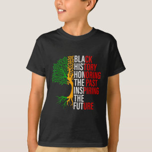Camiseta Árbol de Historia Negra Historia Negra Histo Estad