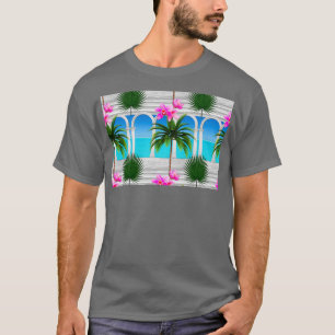 Camiseta Árbol de hojas de selva tropicalArcharcharcadecolu