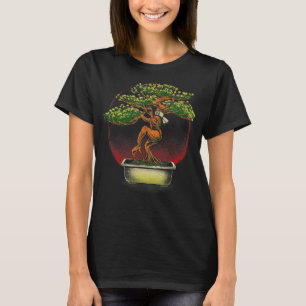 Camiseta Árbol de Karate Bonsai en budista japonés zen